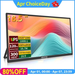 HGFRTEE 18.5inch 100Hz Portable Monitor