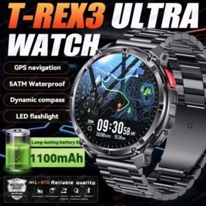 T-Rex3 Ultra Military Smart Watch Men