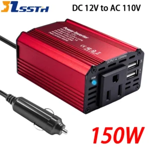 Car Inverter 150W DC 12V to AC 110V Power Converter